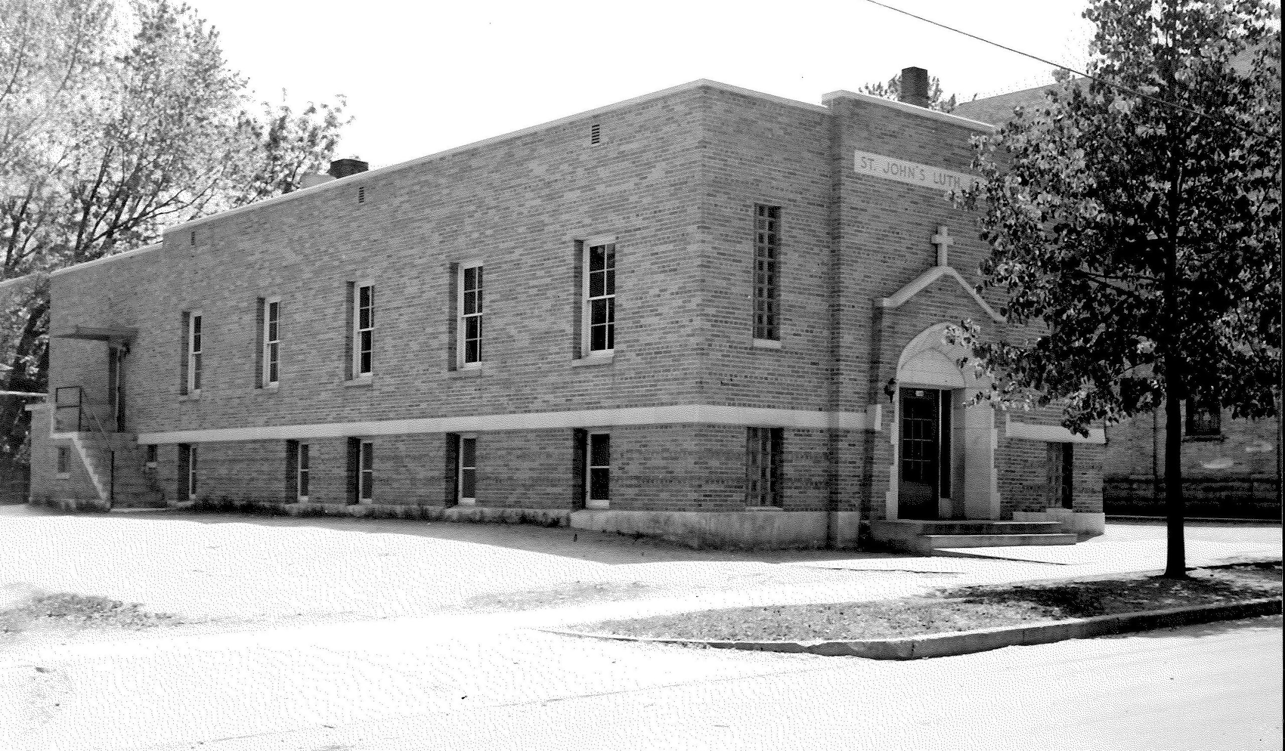 1901 - The Old Church Converted to A New School 1901 - The Old Church Converted to A New School